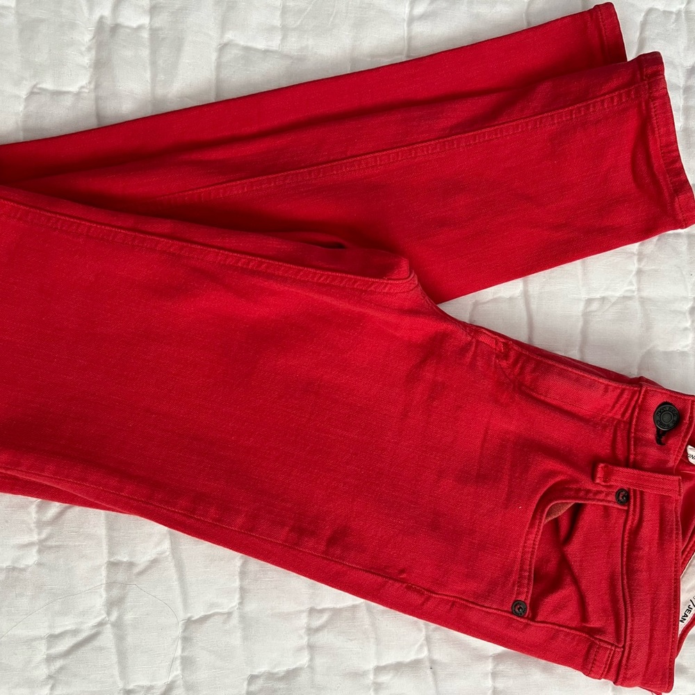 Rag & Bone Skinny Red Jeans